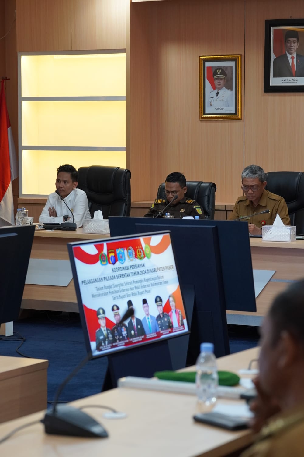 DPRD Paser Hadiri Rakor Kesiapan Penyelenggaraan Pilkada Serentak Tahun 2024